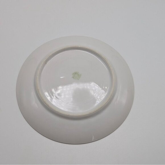 Hand-Painted Nippon Porcelain Plate Landscape Oval Shape Vintage Collectible - Picture 3 of 5